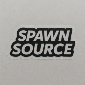 Clear Transluscent sticker