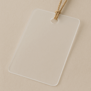 Matte Transparent TPU Hang Tag