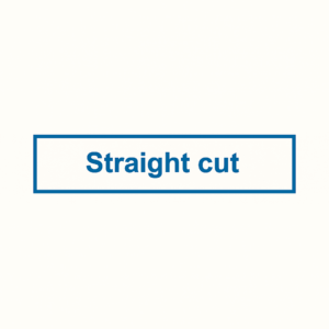 Straight Cut Woven Label