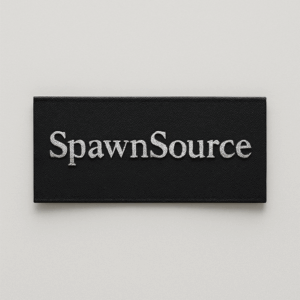 Woven Label with Reflective Thread